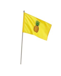 Toler Welcome Pineapple 2-Sided Polyester 18 X 12 In . Garden Flag