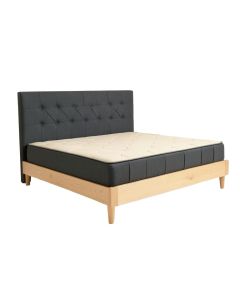 Anner Tufted Low Profile Upholstered Standard Bed