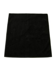 Holly Dell Bath Mat - Black (synthetic illustration; no displayed measurements)