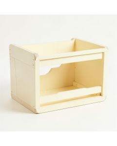 Hill Bend Empty Furniture-Style Pet Crate - Ivory (synthetic illustration; no displayed measurements)