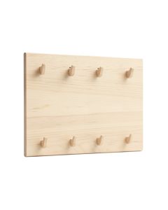 Shore Arc Empty Wall-Mounted Tool Organizer Panel - Beige