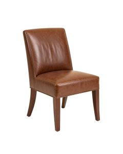 Mccrady Genuine Leather Upholstered Dining Chair (synthetic illustration; no displayed measurements)