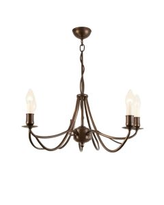 Latrell 5 - Light Candle Style Drum Chandelier