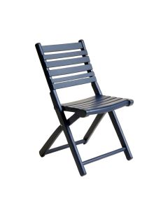 Spruce Bend Folding Outdoor Chair - Navy