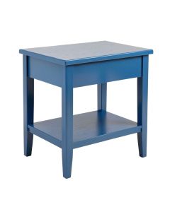 Maple Bend Side Table - Blue (synthetic illustration; no displayed measurements)