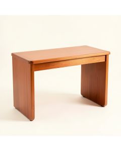 Linden Dell Writing Desk - Terracotta (synthetic illustration; no displayed measurements)