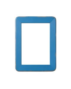 Briar Branch Framed Wall Mirror - Blue