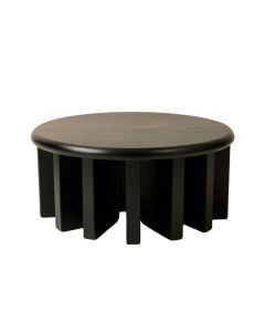 Vale Arc Shoe Storage Bench - Black