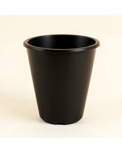 Clay Dale Empty Planter - Black (synthetic illustration; no displayed measurements)