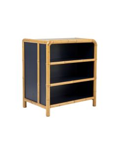 Ash Bend Low Bookcase - Navy