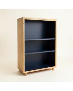 Juniper Branch Freestanding Bookcase - Navy (synthetic illustration; no displayed measurements)
