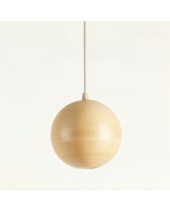 Linden Dale Pendant Light Suspended From One Plain Cable - Beige (synthetic illustration; no displayed measurements)