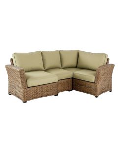 Waterbury 6 Piece Rattan Sofa Seating Group With Cushions (synthetic illustration; no displayed measurements)