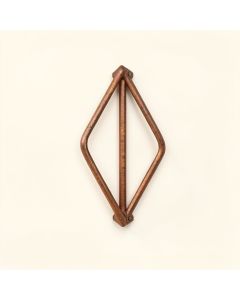 Copper Rustic Iron Wall Décor (synthetic illustration; no displayed measurements)