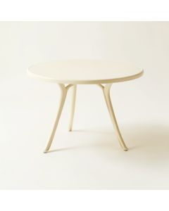 Slate Arc Patio Table - Ivory (synthetic illustration; no displayed measurements)