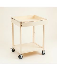 Pine Canyon Empty Rolling Workshop Cart - Ivory (synthetic illustration; no displayed measurements)