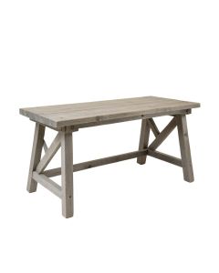 Hill Bend Empty Workshop Workbench - Gray (synthetic illustration; no displayed measurements)