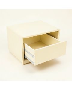 Pine Crest Under-Desk Drawer Unit - Ivory (synthetic illustration; no displayed measurements)