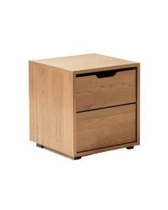 Monica Drum End Table With Storage (synthetic illustration; no displayed measurements)