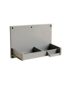 Heath Bluff Empty Wall-Mounted Tool Organizer Panel - Gray