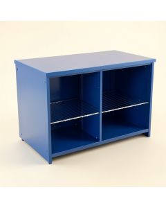 Dawn Bend Empty Countertop Canister Rack - Blue (synthetic illustration; no displayed measurements)