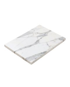 Calacatta Royal 24 '' X 24 '' Straight Edge Porcelain Singular Floor Use Tile