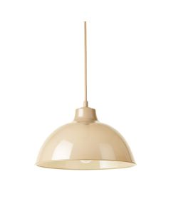 Glen Bluff Pendant Light Suspended From One Plain Cable - Beige