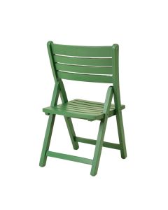 Reed Bridge Folding Outdoor Chair - Green (synthetic illustration; no displayed measurements)