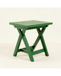 Shore Bluff Compact Balcony Table - Green (synthetic illustration; no displayed measurements)