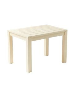 Ridge Arc Patio Table - Cream