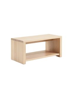 Summit Arc Narrow Outdoor Storage Bench - Beige