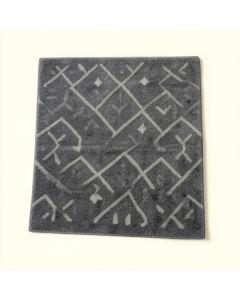 Radstock Geometric Shag Dark Gray Area Rug (synthetic illustration; no displayed measurements)