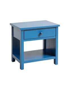 Ridge Edge Nightstand - Blue (synthetic illustration; no displayed measurements)