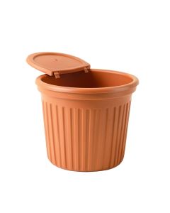 Bay Canyon Closed Garden Compost Bin - Terracotta