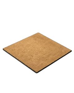 Anniedale Welcome Rubber Coir 30 In . X 18 In . Non-Slip Outdoor Door Mat