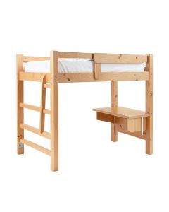 Nickelsville Twin Loft Bed With Desk (synthetic illustration; no displayed measurements)