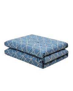 Geometric Summer Comforter Set (synthetic illustration; no displayed measurements)