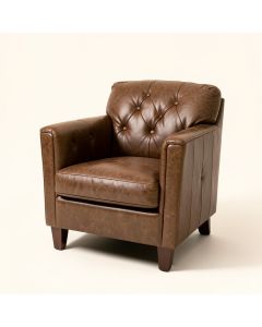 Maldonado 30.5 '' Wide Tufted Barrel Chair (synthetic illustration; no displayed measurements)