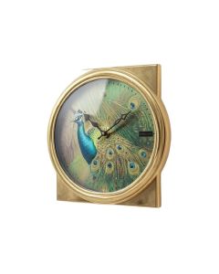 Oversized Shanda Glorious Peacock 9 '' Wall Clock