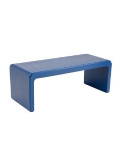 Linden Crossing Indoor Bench - Blue (synthetic illustration; no displayed measurements)
