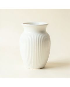 Ridge Bluff Empty Decorative Vase - White (synthetic illustration; no displayed measurements)