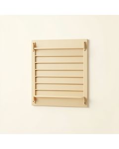 Lake Crest Empty Wall-Mounted Tool Organizer Panel - Beige (synthetic illustration; no displayed measurements)