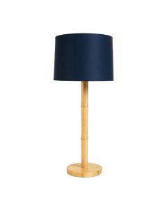 Juniper Arc Floor Lamp With A Plain Fabric Shade