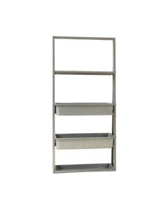 Birch Bluff Empty Vertical Garden Frame - Gray