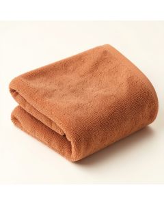 Lake Brook Bath Towel - Terracotta (synthetic illustration; no displayed measurements)