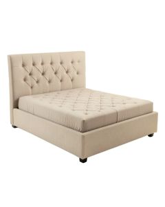 Ashtonbury Twin Tufted Upholstered Platform Bed (synthetic illustration; no displayed measurements)