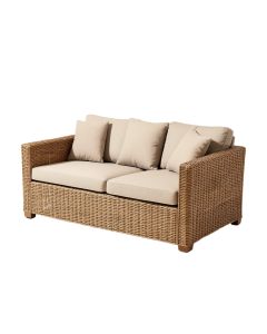 Akashia Patio Sofa With Cushions (synthetic illustration; no displayed measurements)