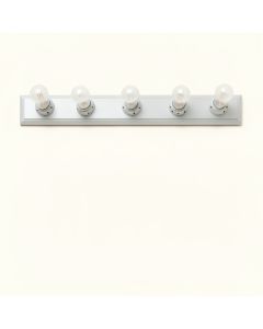 Cloville 5-Light Vanity Light (synthetic illustration; no displayed measurements)