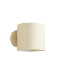 Olive Bluff Wall Sconce Mounted On A Plain Wall - Cream (synthetic illustration; no displayed measurements)