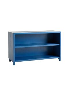 Glen Bend Low Bookcase - Blue